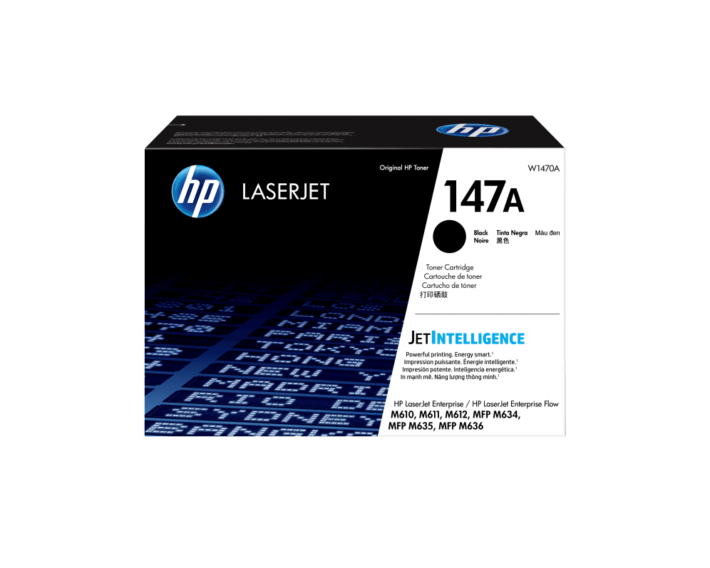 HP LaserJet Cartucho de tóner Original 147A negro