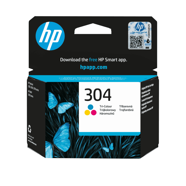 HP Cartucho de tinta Original 304 tricolor