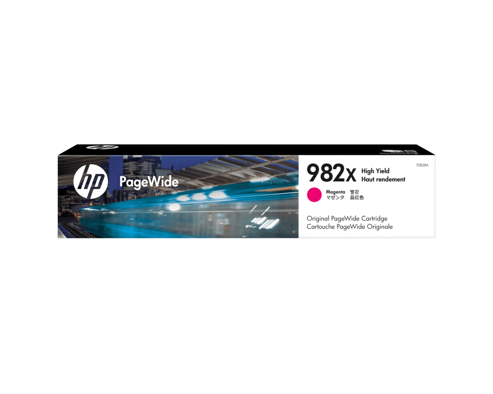 HP Cartucho PageWide 982X Original de alta capacidad magenta