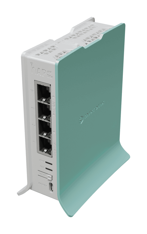 Mikrotik hAP router inalámbrico Gigabit Ethernet Banda única (2,4 GHz) Verde, Blanco