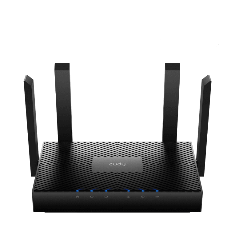 Cudy WR3000 router inalámbrico Gigabit Ethernet Doble banda (2,4 GHz / 5 GHz) Negro