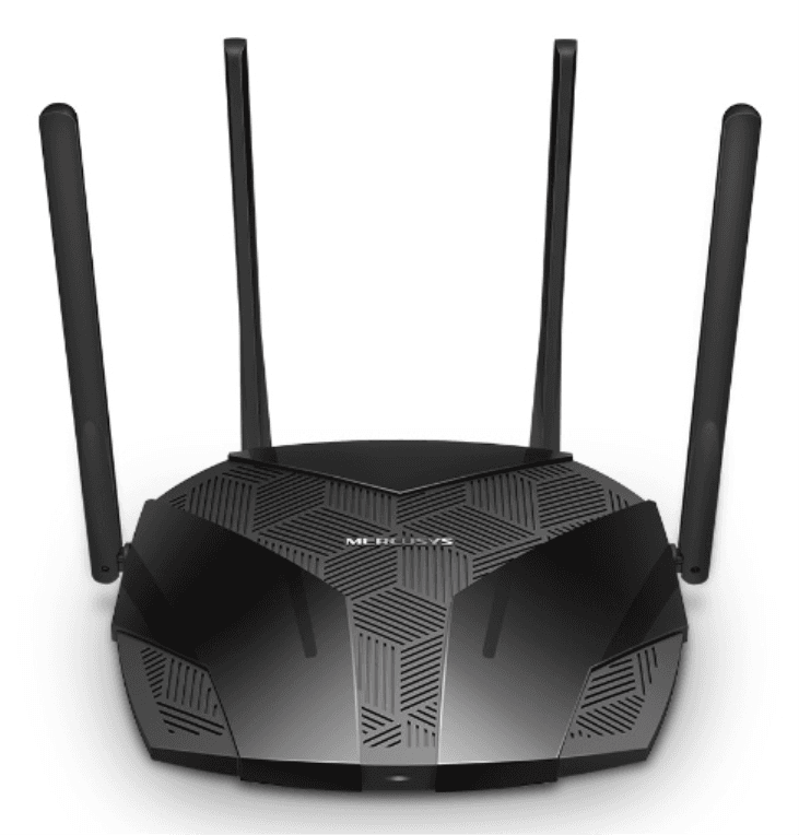 Mercusys MR80X router inalámbrico Gigabit Ethernet Doble banda (2,4 GHz / 5 GHz) Negro