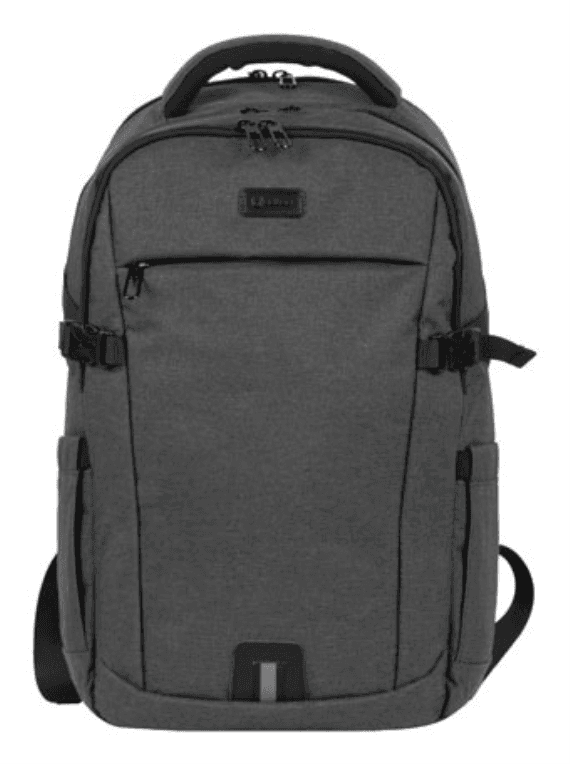 NATEC NTO-2226 mochila City backpack Negro, Gris Poliéster