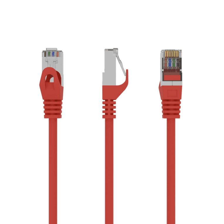Gembird PP6-0.5M/R cable de red Rojo 0,5 m Cat6 F/UTP (FTP)