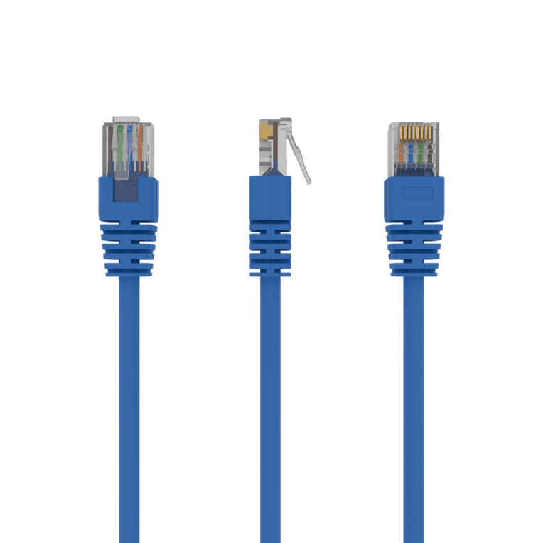 Gembird PP12-1M/B cable de red Azul Cat5e