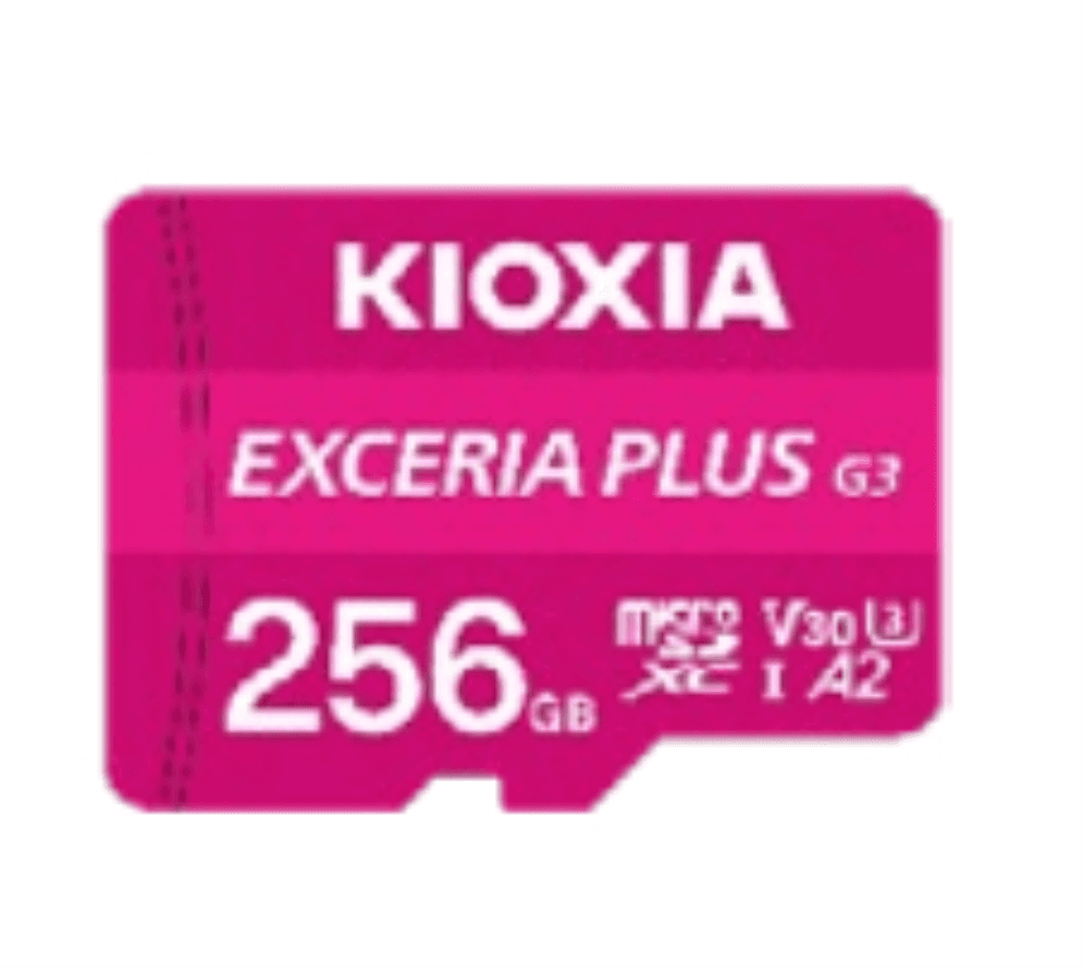 Kioxia EXCERIA PLUS G3 256 GB MicroSDXC UHS-I Clase 10