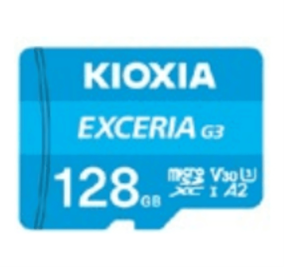 Kioxia EXCERIA G3 128 GB MicroSDXC UHS-I Clase 10