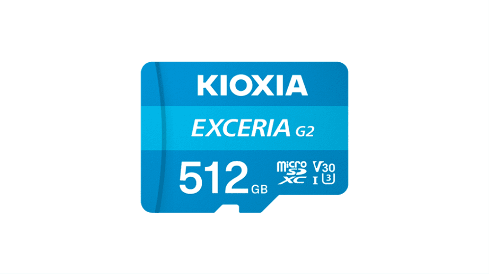 Kioxia LMEX2L512GG2 memoria flash 512 GB MicroSDHC UHS-III Clase 10