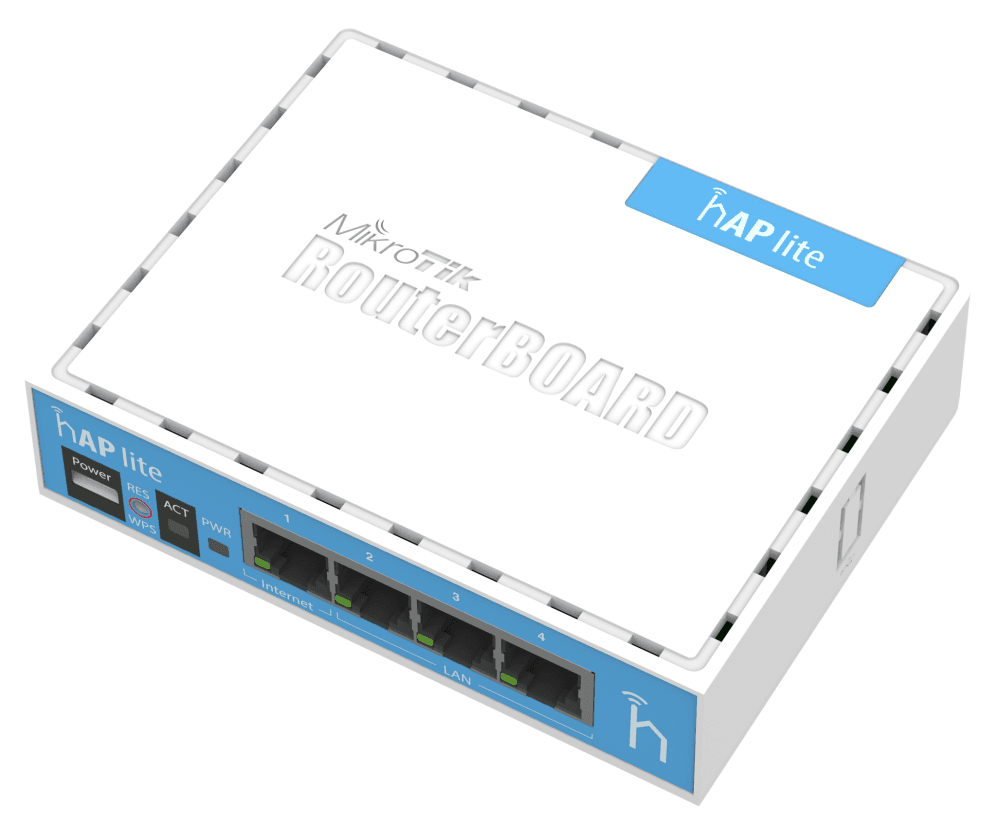 Mikrotik hAP lite Blanco