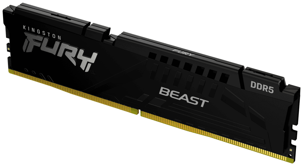 Kingston Technology FURY Beast 16GB 5200MT/s DDR5 CL40 DIMM Black