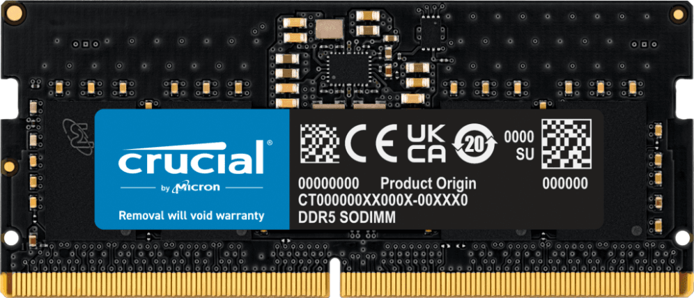 Crucial CT8G48C40S5 módulo de memoria 8 GB 1 x 8 GB DDR5