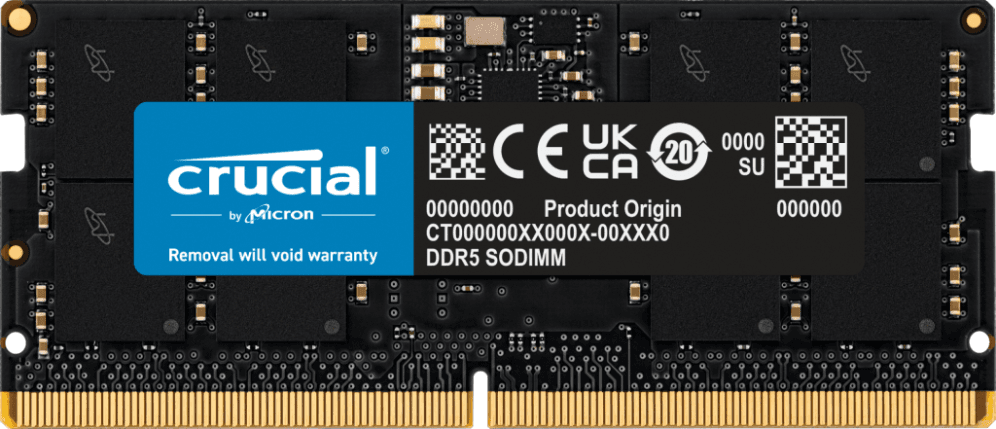 Crucial CT16G48C40S5 módulo de memoria 16 GB 1 x 16 GB DDR5