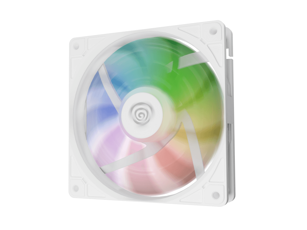 GENESIS Oxal 120 ARGB Carcasa del ordenador Ventilador 12 cm Blanco