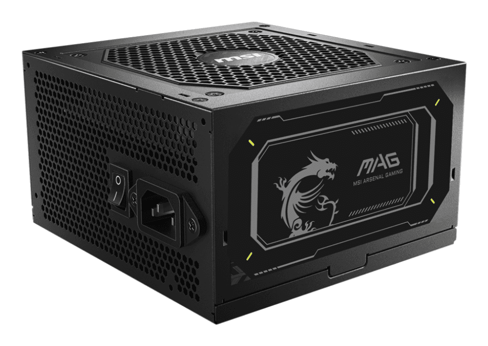 MSI MAG A750GL PCIE5 II unidad de fuente de alimentación 750 W 20+4 pin ATX ATX Negro