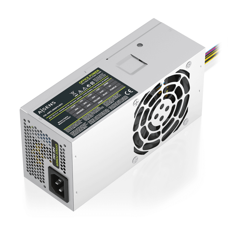 AISENS Fuente Alimentacion TFX 500W OEM, Plata