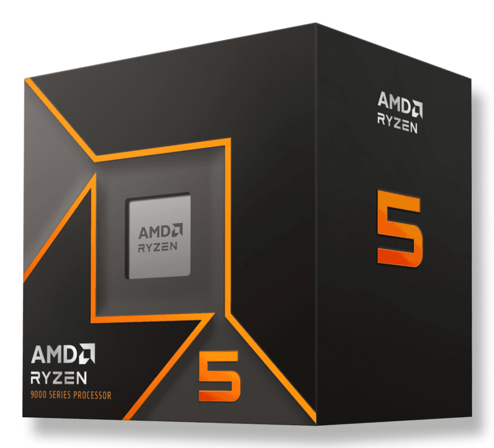 AMD Ryzen 5 9600 procesador 3,8 GHz 32 MB L3 Caja