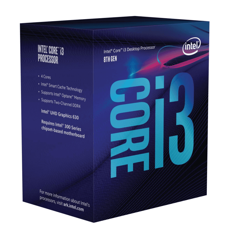 Intel Core i3-8300 procesador 3,7 GHz 8 MB Smart Cache Caja