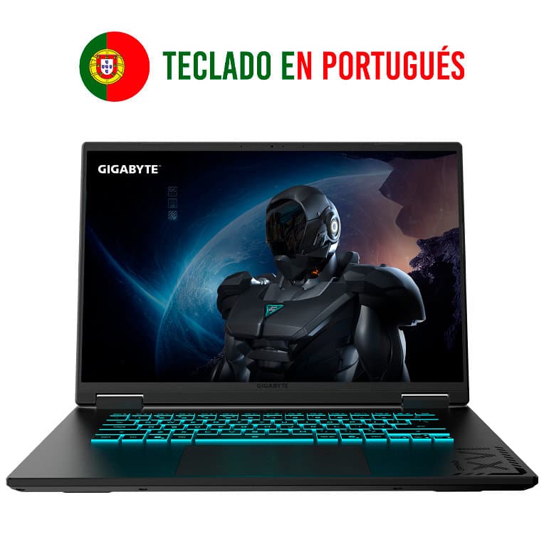 GIGABYTE GAMING A16 3VHK3PT864SD ordenador portatil AMD Ryzen™ 7 260 Portátil 40,6 cm (16") WUXGA 32 GB DDR5-SDRAM 1 TB SSD NVIDIA GeForce RTX 5060 Wi-Fi 6E (802.11ax) FreeDOS Negro