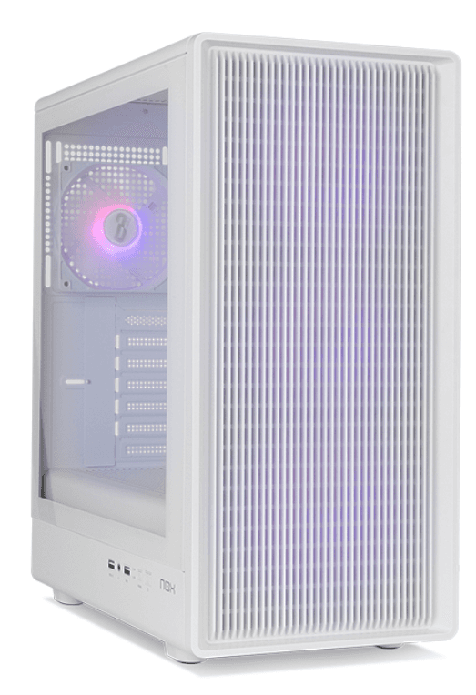 NOX Infinity IOTA Midi Tower Blanco