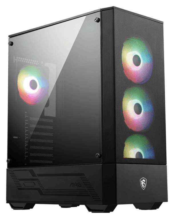 MSI MAG Forge 112R Midi Tower Negro, Transparente